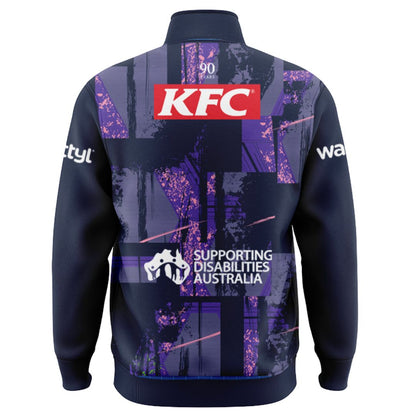 Canterbury Bankstown Bulldogs 2025 Captains Run Jacket with Zipper