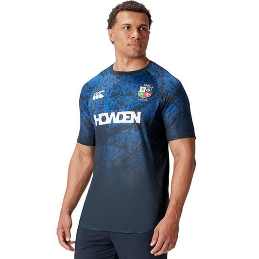 British & Irish Lions 2025 Superlight Navy Blue Training Shirt