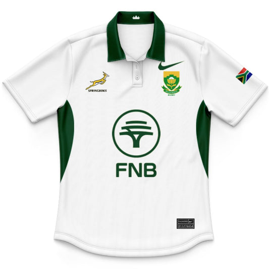 South Africa Springboks 2025 Kids Away Stadium Polo Shirt