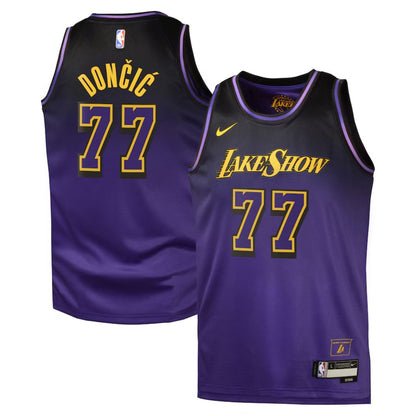 Los Angeles Lakers 2024/25 City Edition Luka Dončić #77 Jersey