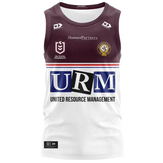 Manly Warringah Sea Eagles 2026 Home Singlet