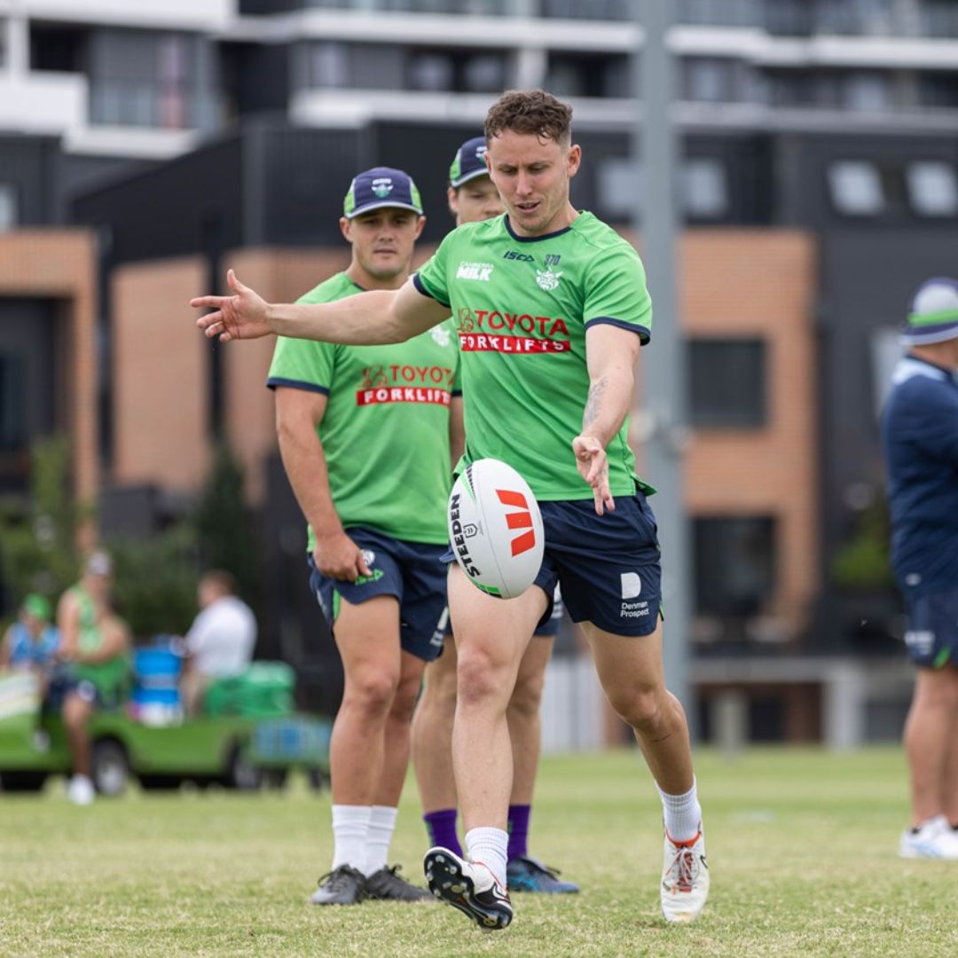 Canberra Raiders 2024 Green Training Shirt