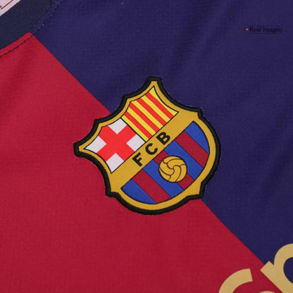 Barcelona 2024/25 Home Jersey Shirt (Add Your Own Name & Number)