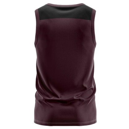 Brisbane Broncos 2025 Black Top Singlet