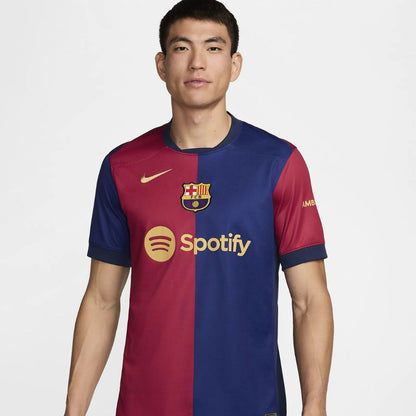 Barcelona 2024/25 Home Jersey Shirt (Add Your Own Name & Number)