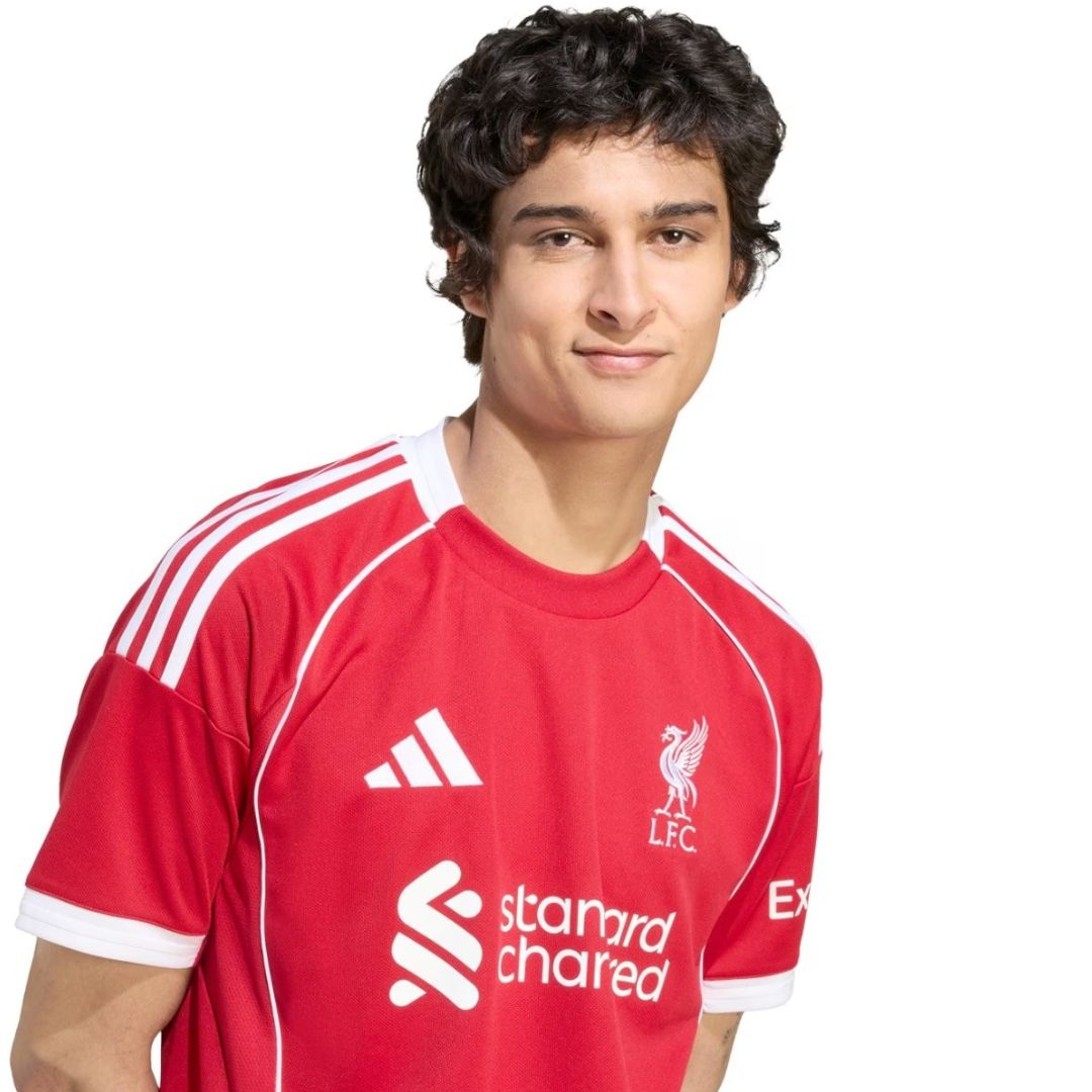 Liverpool 2025/26 Player's Edition Home Jersey Shirt