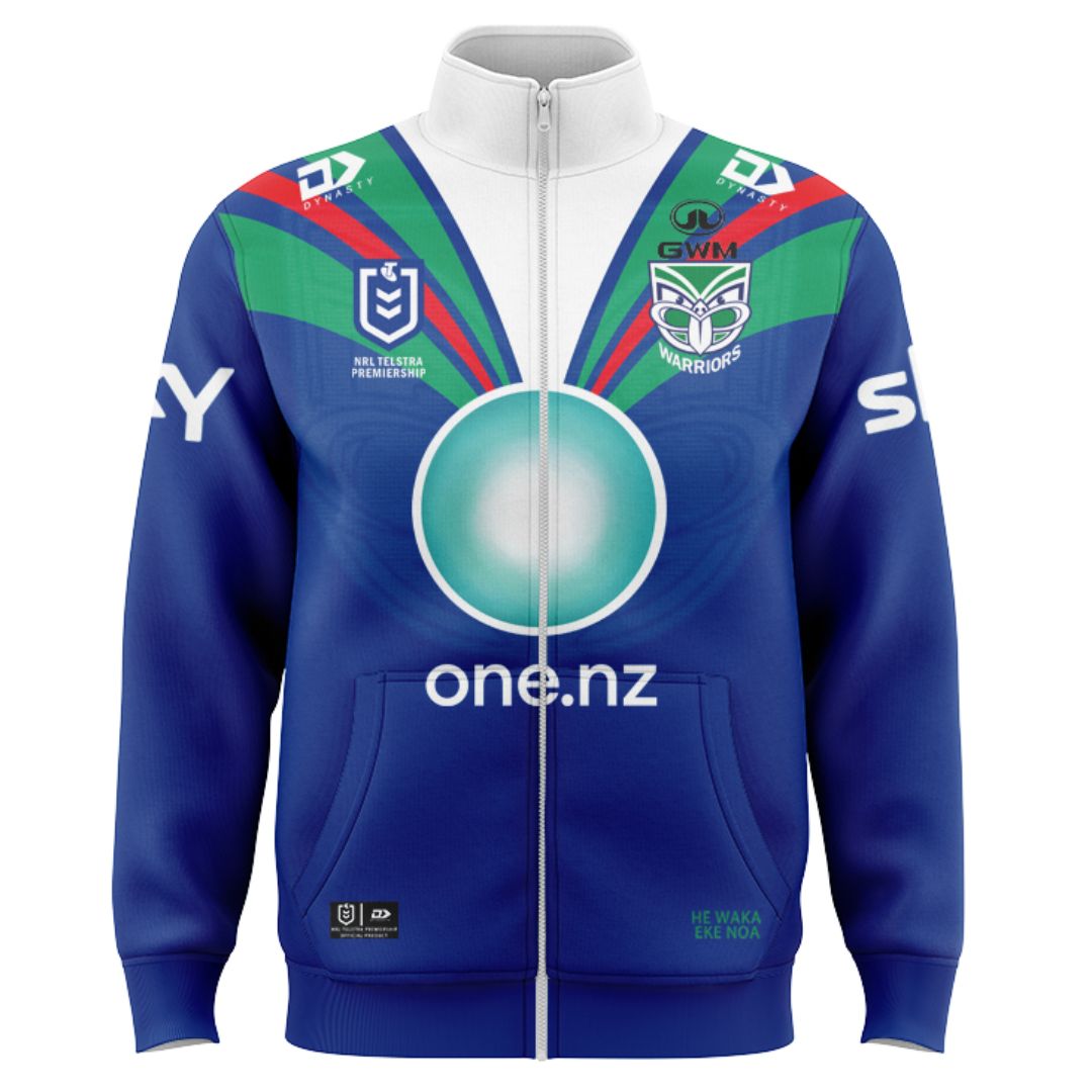 New Zealand Warriors 2025 Home Jacket with Zipper