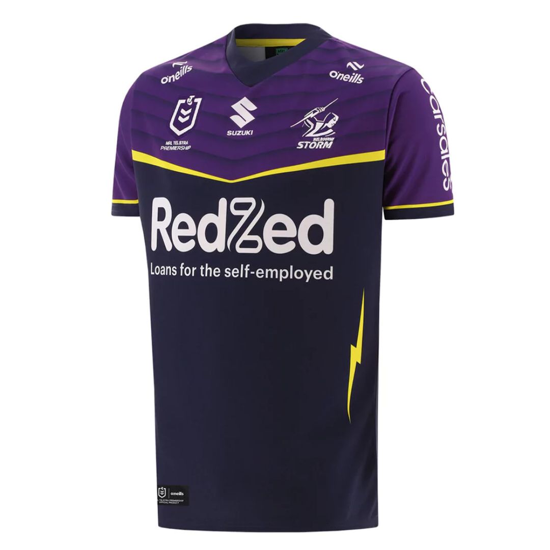 Melbourne Storm 2024 Home Jersey (Free Delivery 12 Business Days