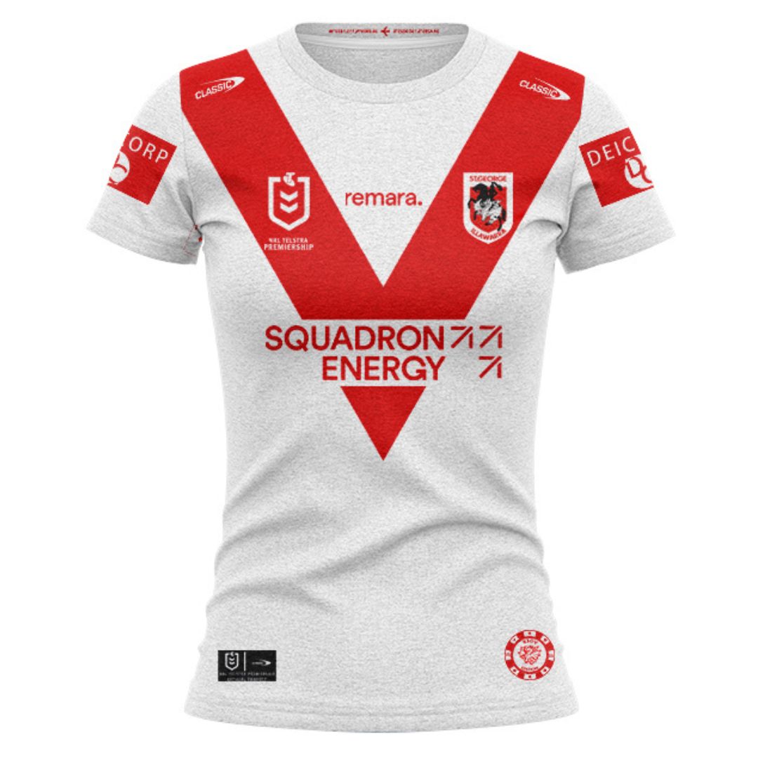 St George Illawarra Dragons 2026 Women's Home Shirt