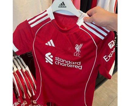 Liverpool 2025/26 Player's Edition Home Jersey Shirt