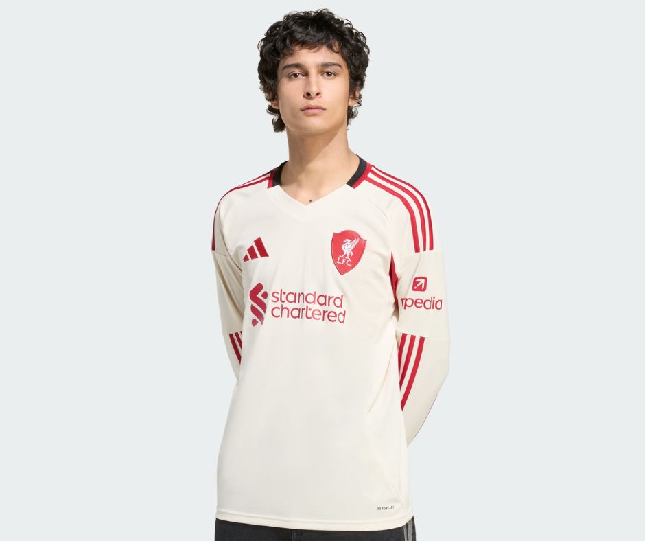 Liverpool 2025/26 Long Sleeve Away Jersey Shirt