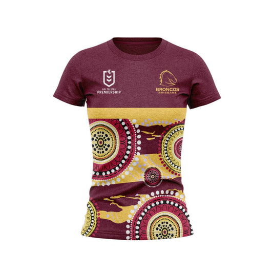 Brisbane Broncos 2024 Women's Indigenous Shirt