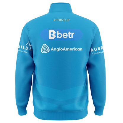 Redcliffe Dolphins 2025 Teal Pro Training Jacket with Zipper