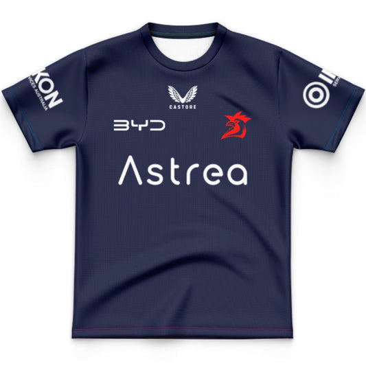 Sydney Roosters 2025 Kids Navy Blue Training Jersey