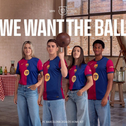 Barcelona 2024/25 125th Anniversary Home Jersey Shirt