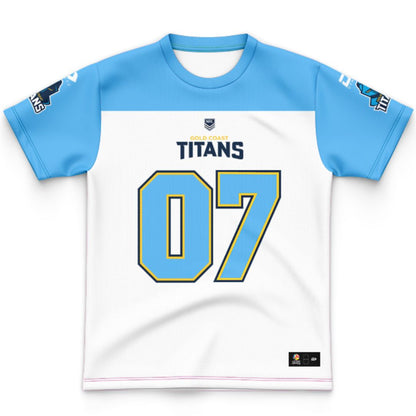 Gold Coast Titans 2026 Kids Gridiron Shirt