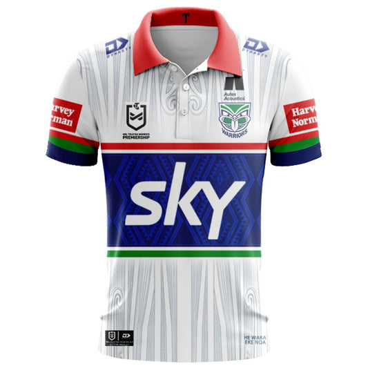 New Zealand Warriors 2025 Men's Alternate Away Polo Shirt