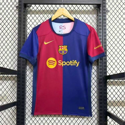 Barcelona 2024/25 Home Jersey Shirt (Add Your Own Name & Number)