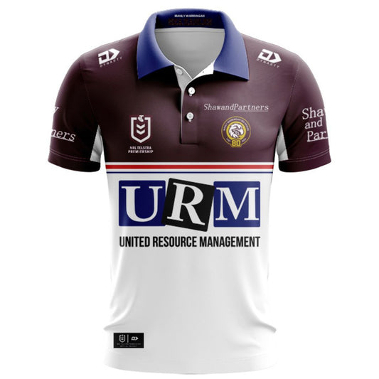Manly Warringah Sea Eagles 2026 Home Polo Shirt