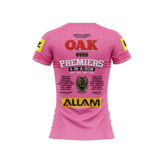 2024 Penrith Panthers Premiers Women's 4 In a Row Shirt