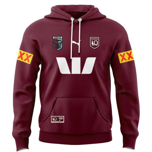 Queensland Maroons State Of Origin 2026 Hoodie