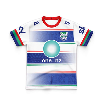 New Zealand Warriors 2025 Kids Away Shirt