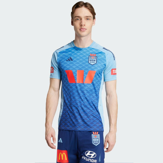 NSW Blues State Of Origin 2025 Light Blue Performance Shirt