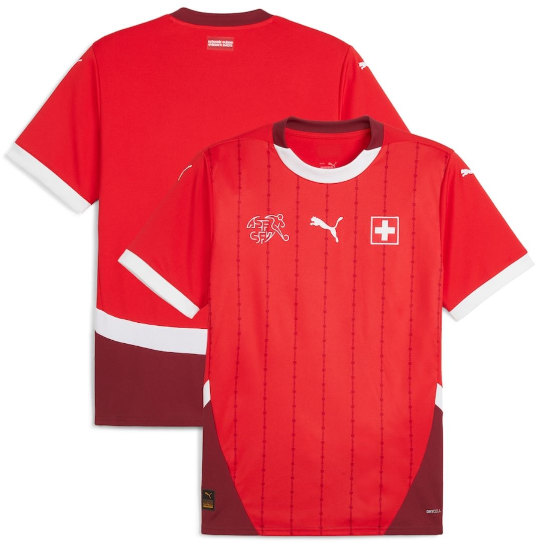 Switzerland Euro 2024 Home Jersey Shirt