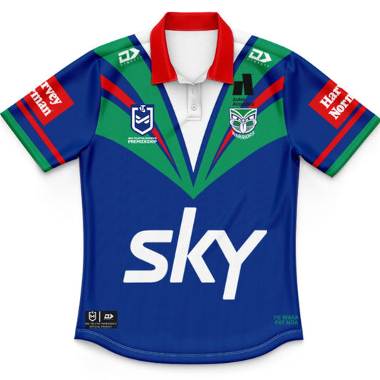 New Zealand Warriors 2025 Kids Alternate Polo Shirt