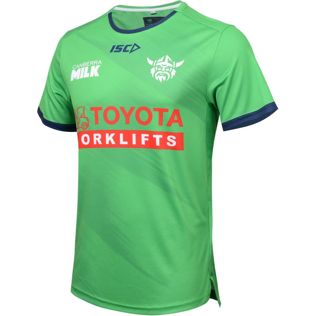 Canberra Raiders 2024 Green Training Shirt