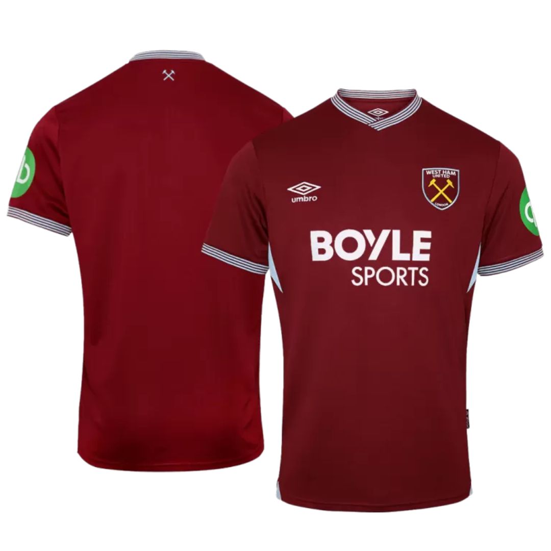 West Ham United 2025/26 Home Jersey Shirt