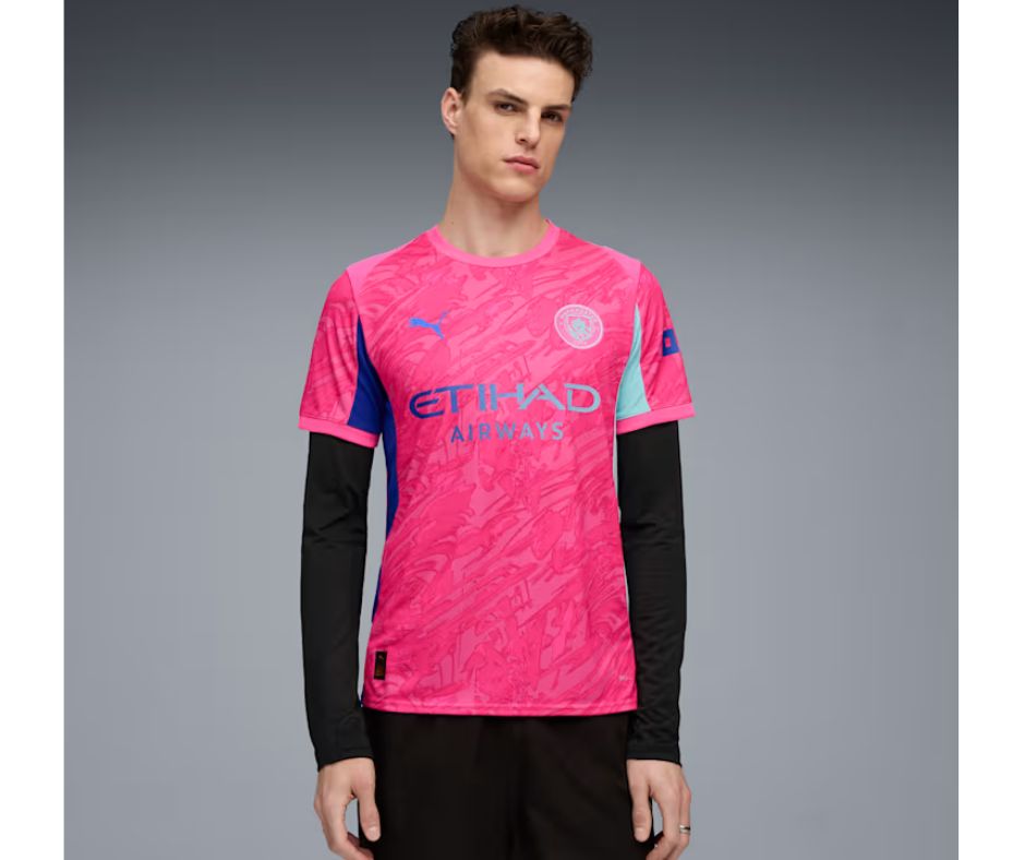 Manchester City 2025/26 Goalkeeper Home Jersey Shirt