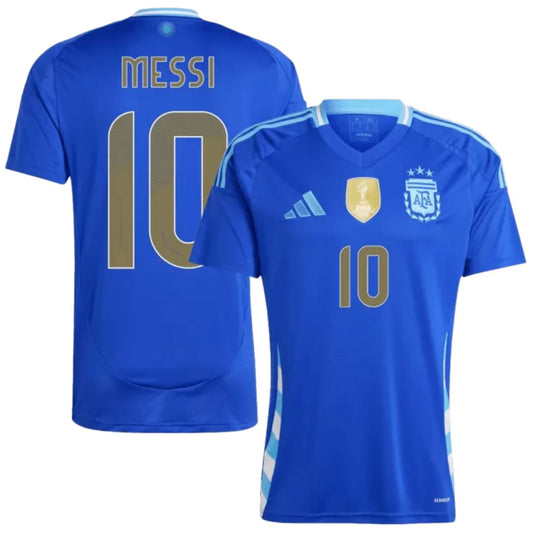 Argentina 2006 Copa America Messi # 10 Away Jersey