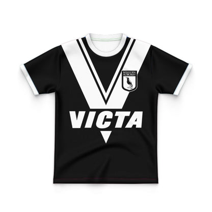 Western Suburbs Magpies 1978 Kids Retro Home Jersey