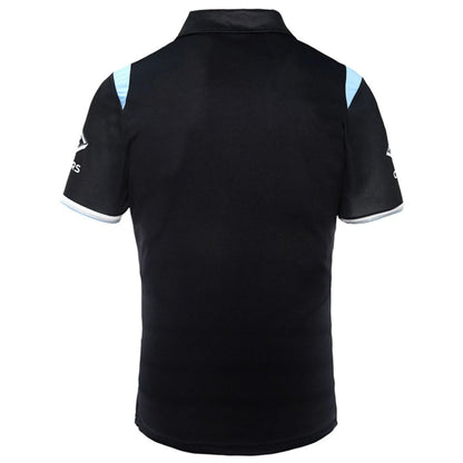 Cronulla Sutherland Sharks 2025 Black Polo Shirt