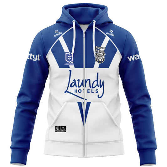 Canterbury Bankstown Bulldogs 2026 Home Hoodie with Zipper