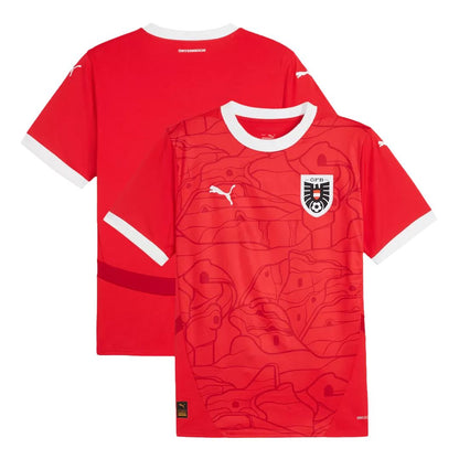 Austria Euro 2024 Home Jersey Shirt