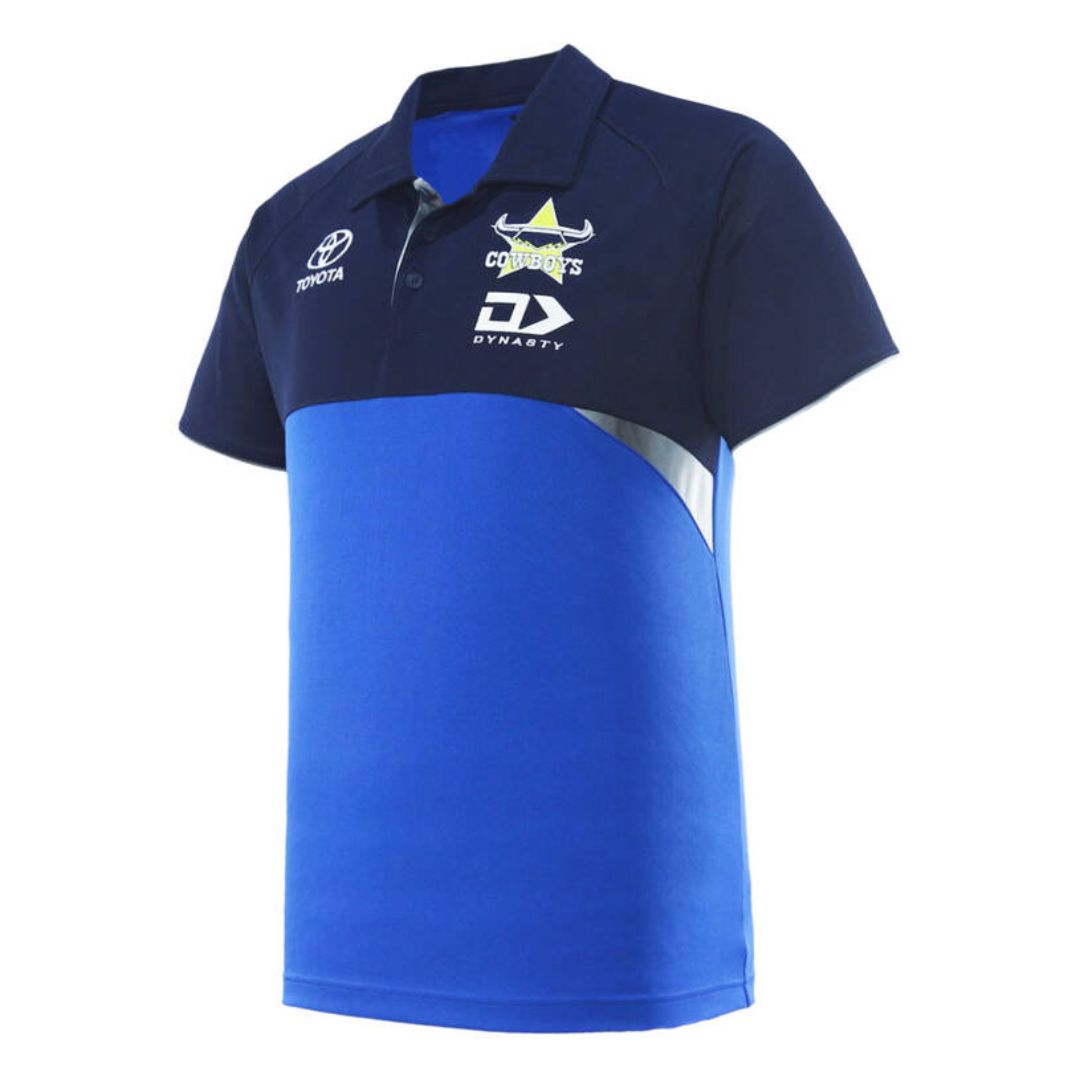 North Queensland Cowboys 2025 Royal Blue Polo Shirt