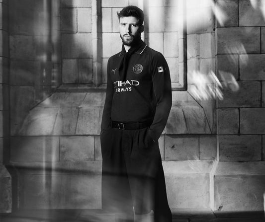 Manchester City 2025/26 Long Sleeve Away Jersey Shirt