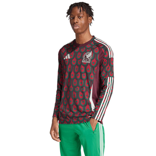 Mexico 2024 Long Sleeve Home Jersey Shirt