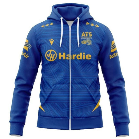 Parramatta Eels 2026 Training Hoodie with Zipper