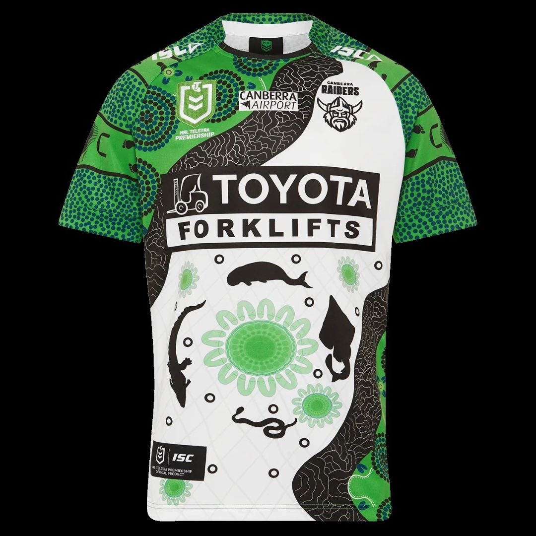 Canberra Raiders 2025 Indigenous Jersey