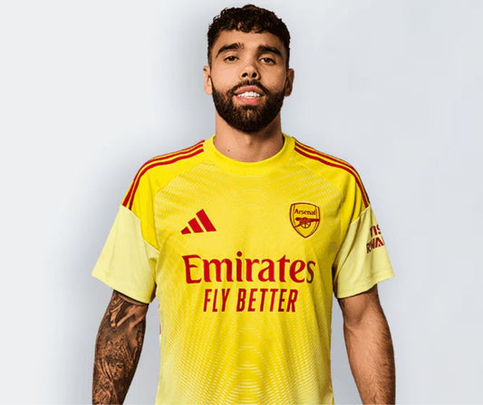 Arsenal Gunners 2025/26 Goalkeeper Jersey Shirt