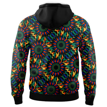 South Africa Springboks 2025 Pre Match Hoodie with Zipper