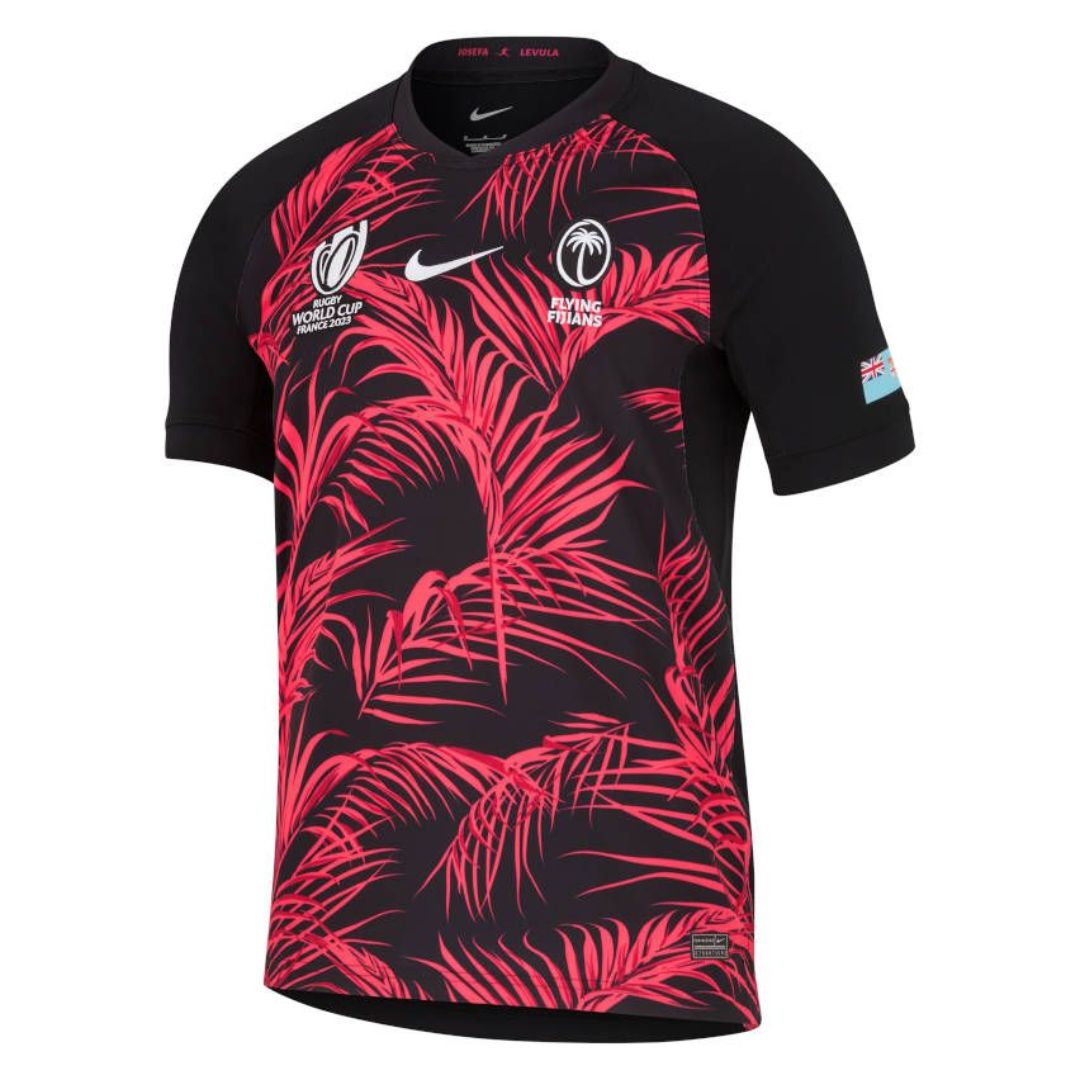 Fiji 2023 Rugby World Cup Away Stadium Jersey Shirt