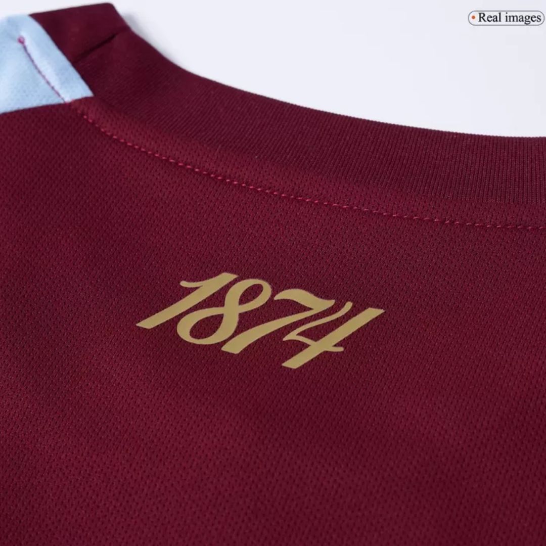 Aston Villa 2025/26 Home Jersey Shirt