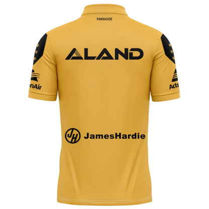 Parramatta Eels 2025 Gold Training Polo Shirt