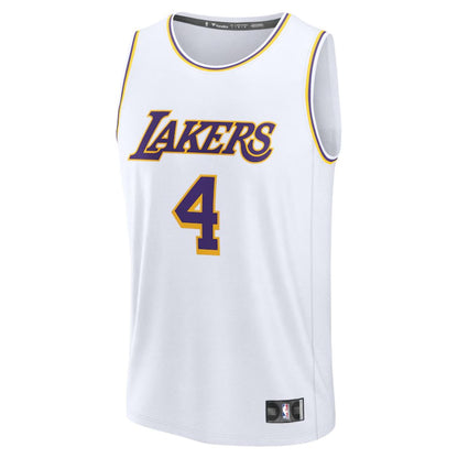 Los Angeles Lakers 2024/25 Dalton Knecht #4 White Jersey