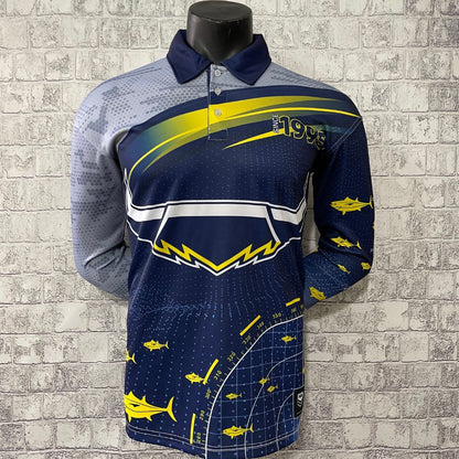 North Queensland Cowboys Long Sleeve Fishing Shirt
