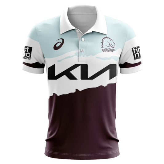 Brisbane Broncos Alternate Retro Polo Shirt